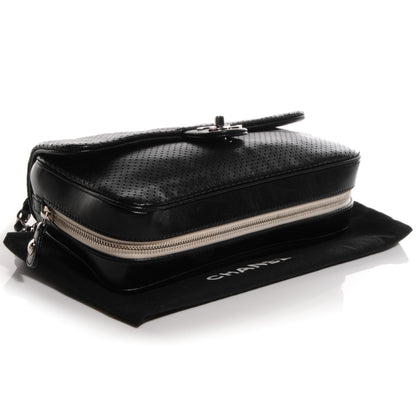 Chanel Lambskin Perforated Medium Baseball Spirit Black 4 of 8
