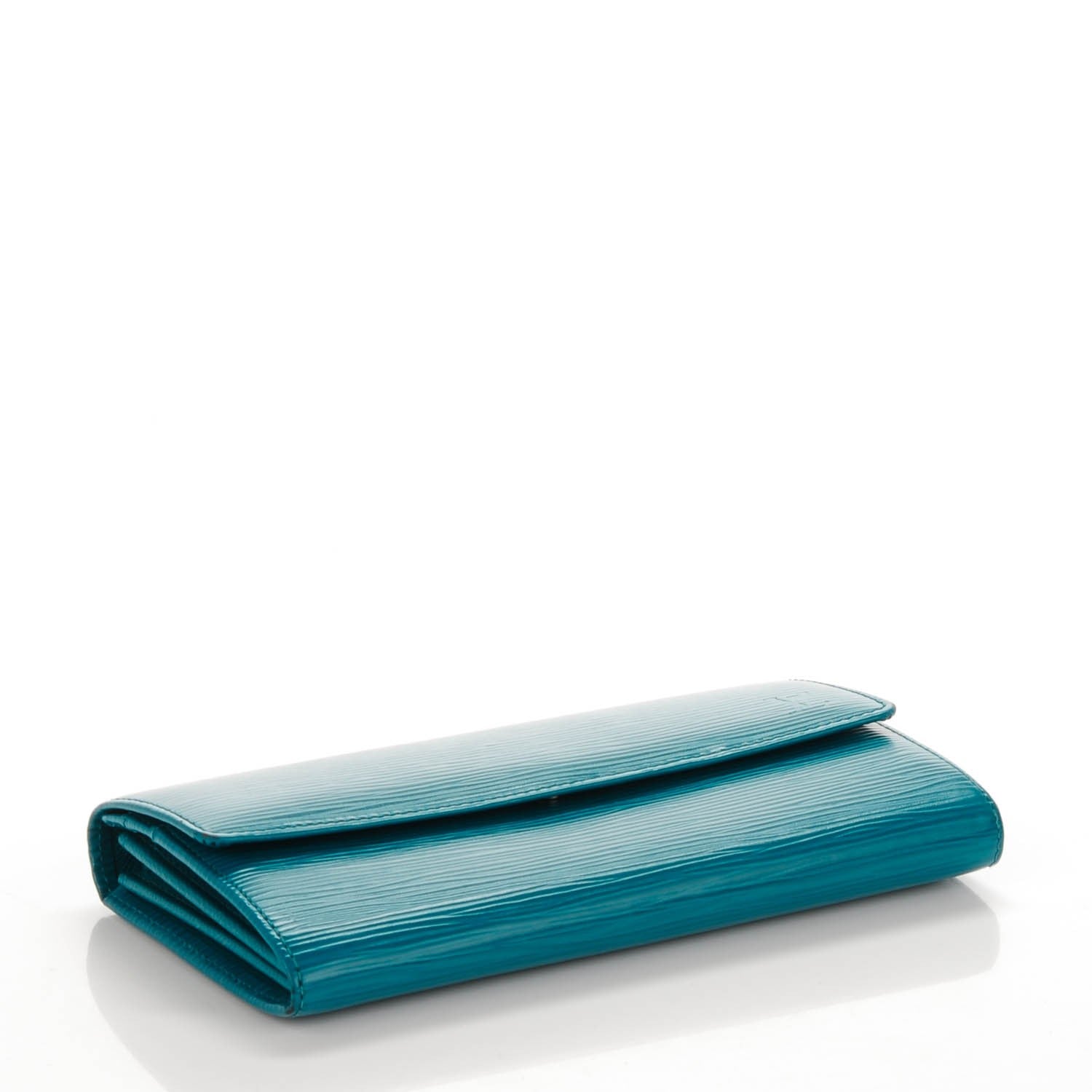 Louis Vuitton Epi Sarah Wallet Cyan 4 of 9
