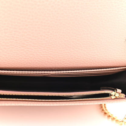 Gucci Dollar Calfskin Mini GG Marmont Chain Wallet Perfect Pink 5 of 11