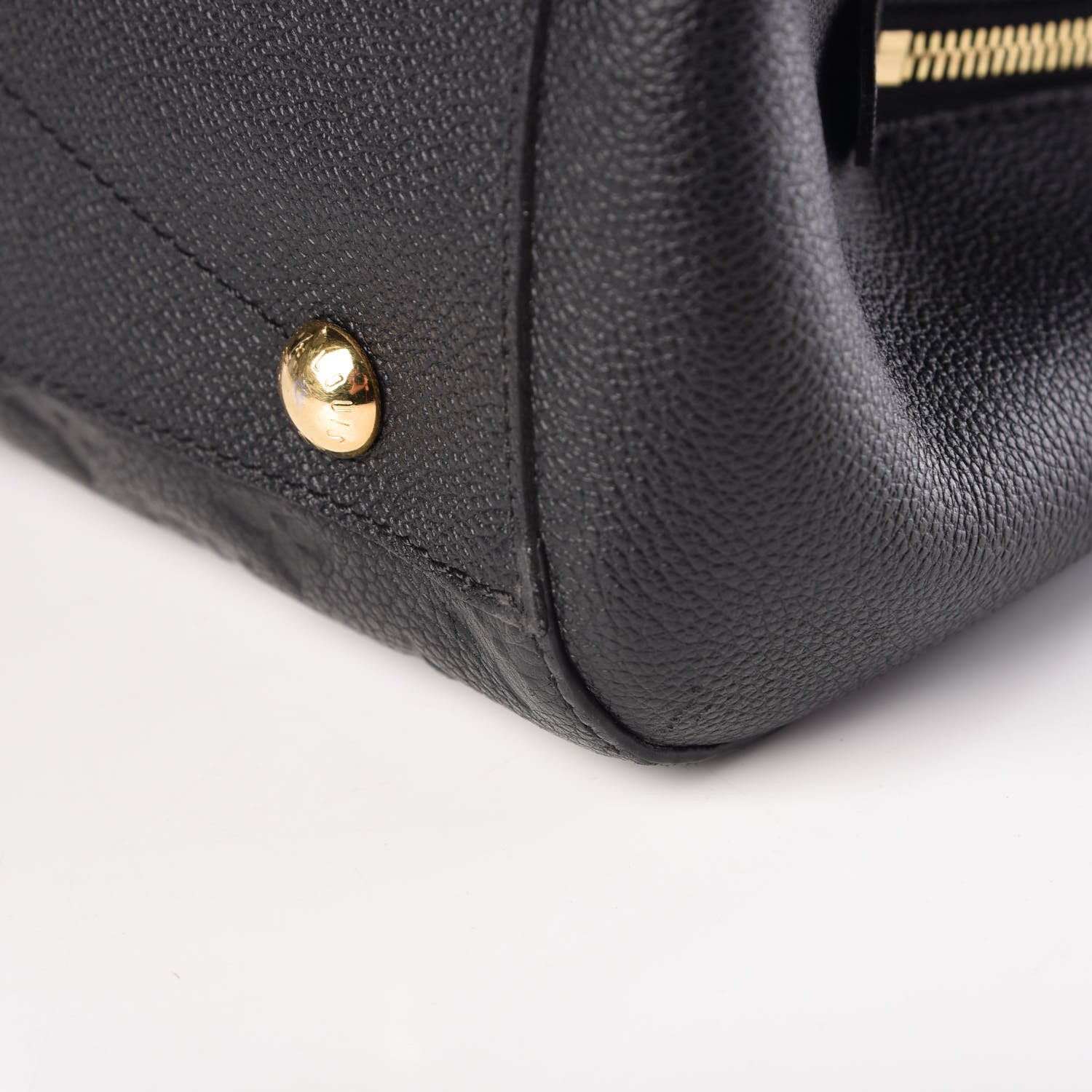 Louis Vuitton Empreinte Montaigne MM Black 14 of 16