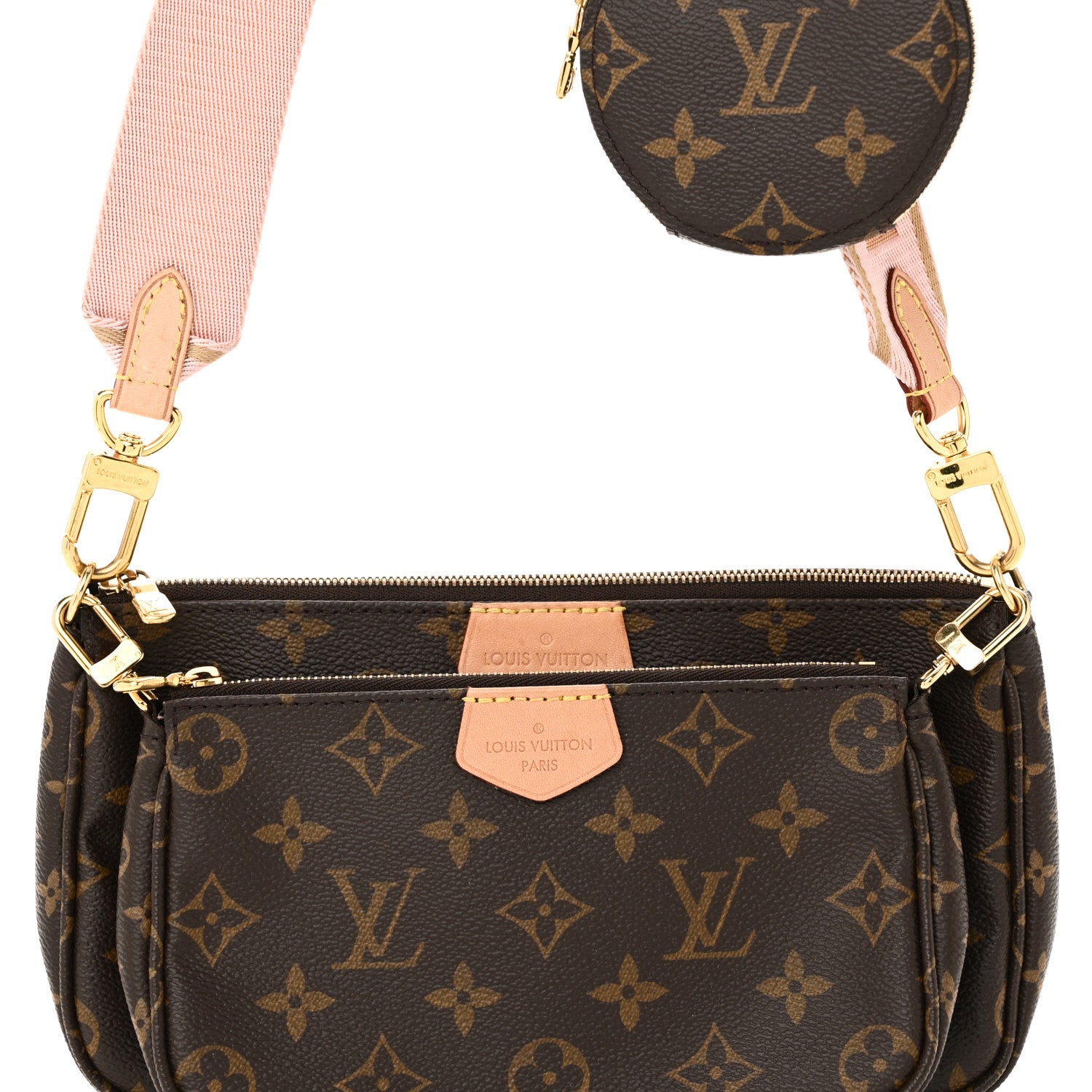 Louis Vuitton Monogram Multi Pochette Accessories Rose Clair 8 of 10