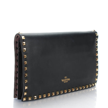 Valentino Garavani Nappa Rockstud Wristlet Clutch Black 3 of 7