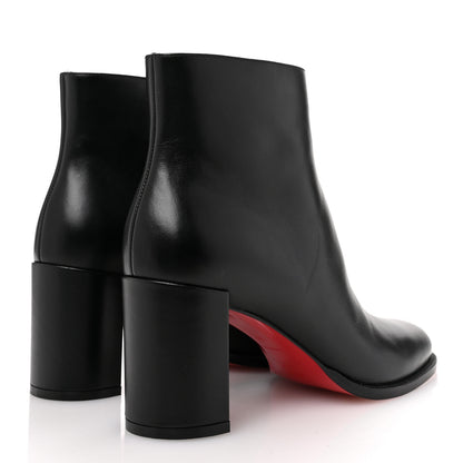 Christian Louboutin Calfskin Adoxa 70 Ankle Boots 38 Black 5 of 10