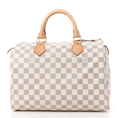 Louis Vuitton Damier Azur Speedy 30 1 of 15