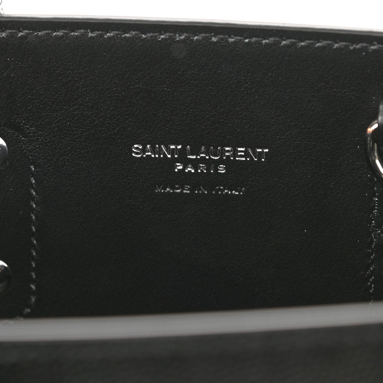 Saint Laurent Grain De Poudre Nano Sac De Jour Black 6 of 8