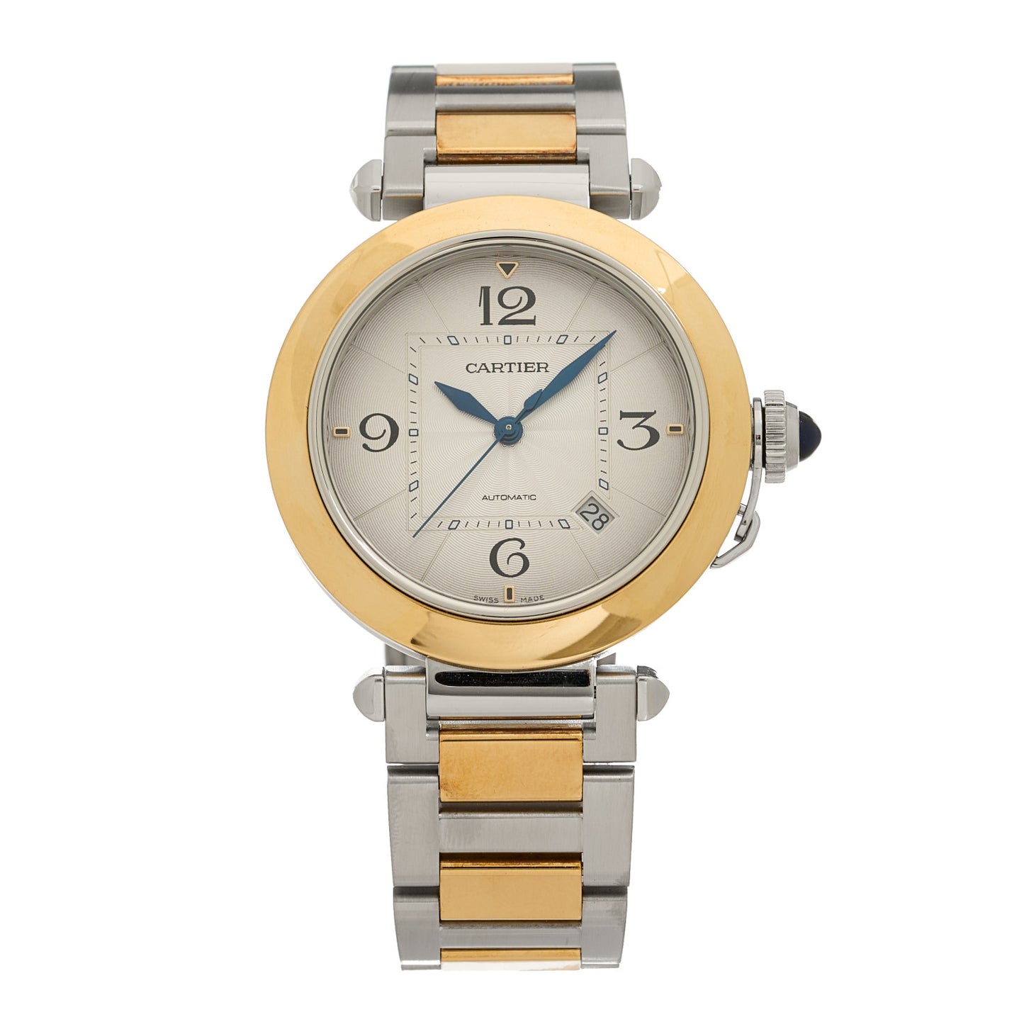 Stainless Steel 18K Yellow Gold 41mm Pasha C Automatic Watch
