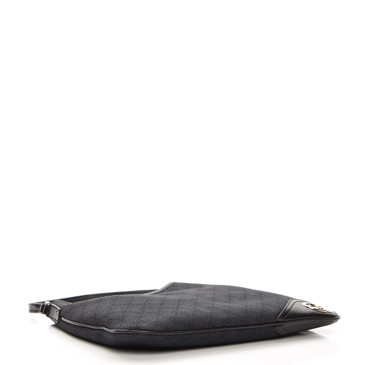 Gucci Monogram Medium New Britt Hobo Black 4 of 9