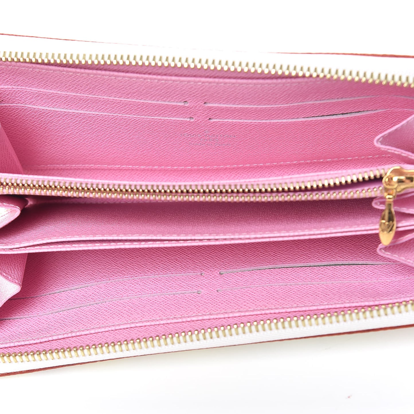 Monogram Multicolor Zippy Wallet White Litchi