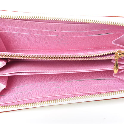 Louis Vuitton Monogram Multicolor Zippy Wallet White Litchi 5 of 7