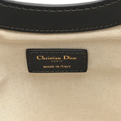 Christian Dior Oblique Fold Over Clutch Blue 6 of 6