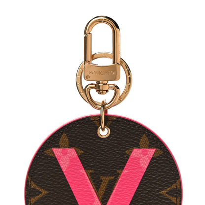 Louis Vuitton Monogram Illustre V Bag Charm Key Ring Grenade 4 of 6