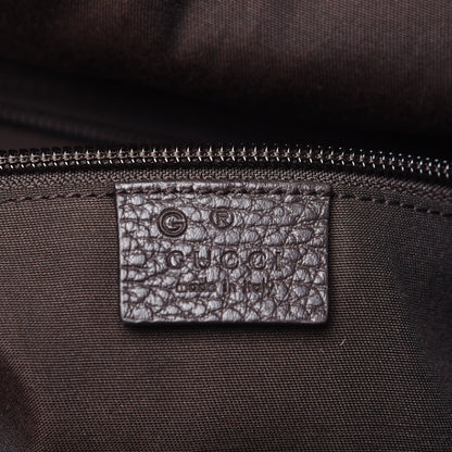 Gucci Crystal Monogram Backpack Dark Brown 5 of 12