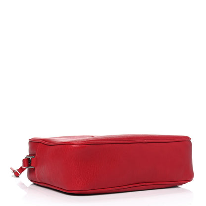 Saint Laurent Calfskin Monogram Small Lou Camera Bag Red 3 of 4