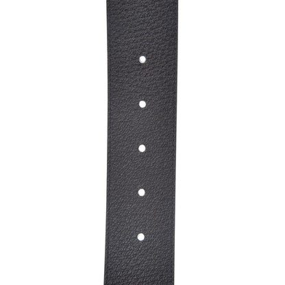 Gucci Textured Calfskin Double G 40mm Belt 80 32 Dark Cocoa 6 of 7