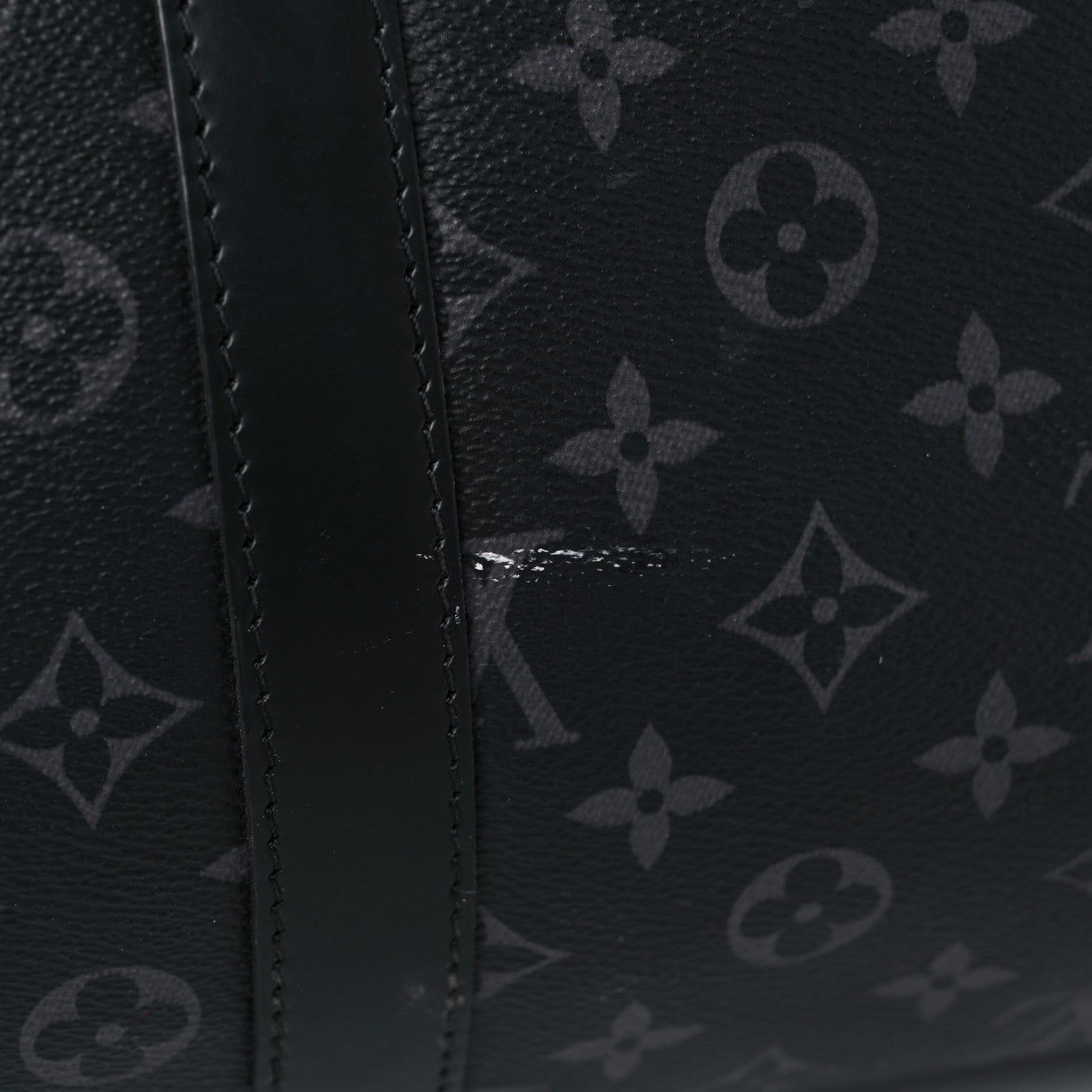 Louis Vuitton Monogram Eclipse Keepall Bandouliere 55 14 of 25