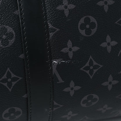 Louis Vuitton Monogram Eclipse Keepall Bandouliere 55 14 of 25