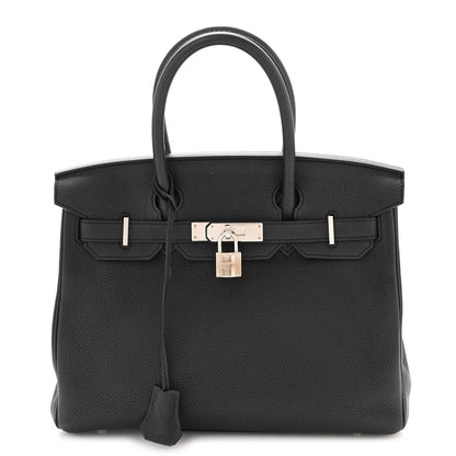 Hermes Togo Birkin 30 Black 1 of 10