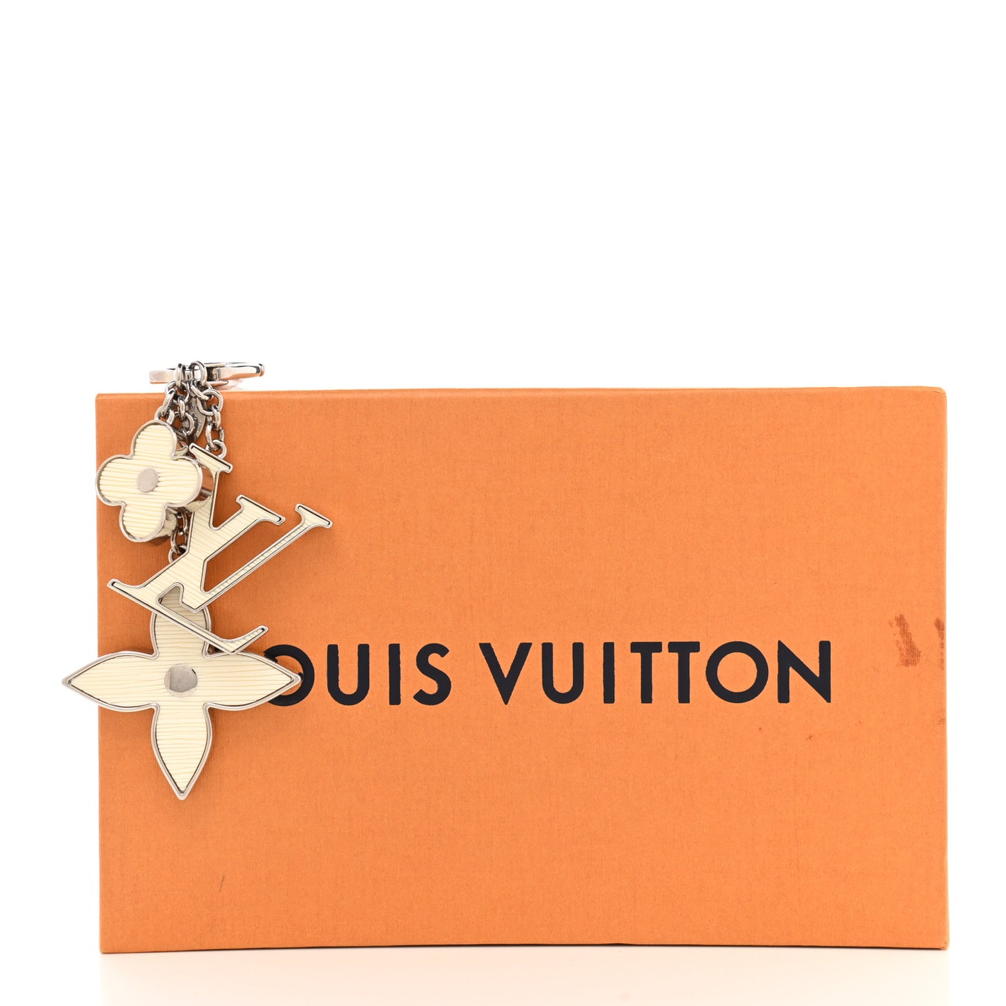 Fleur d Epi Bag Charm Ivory