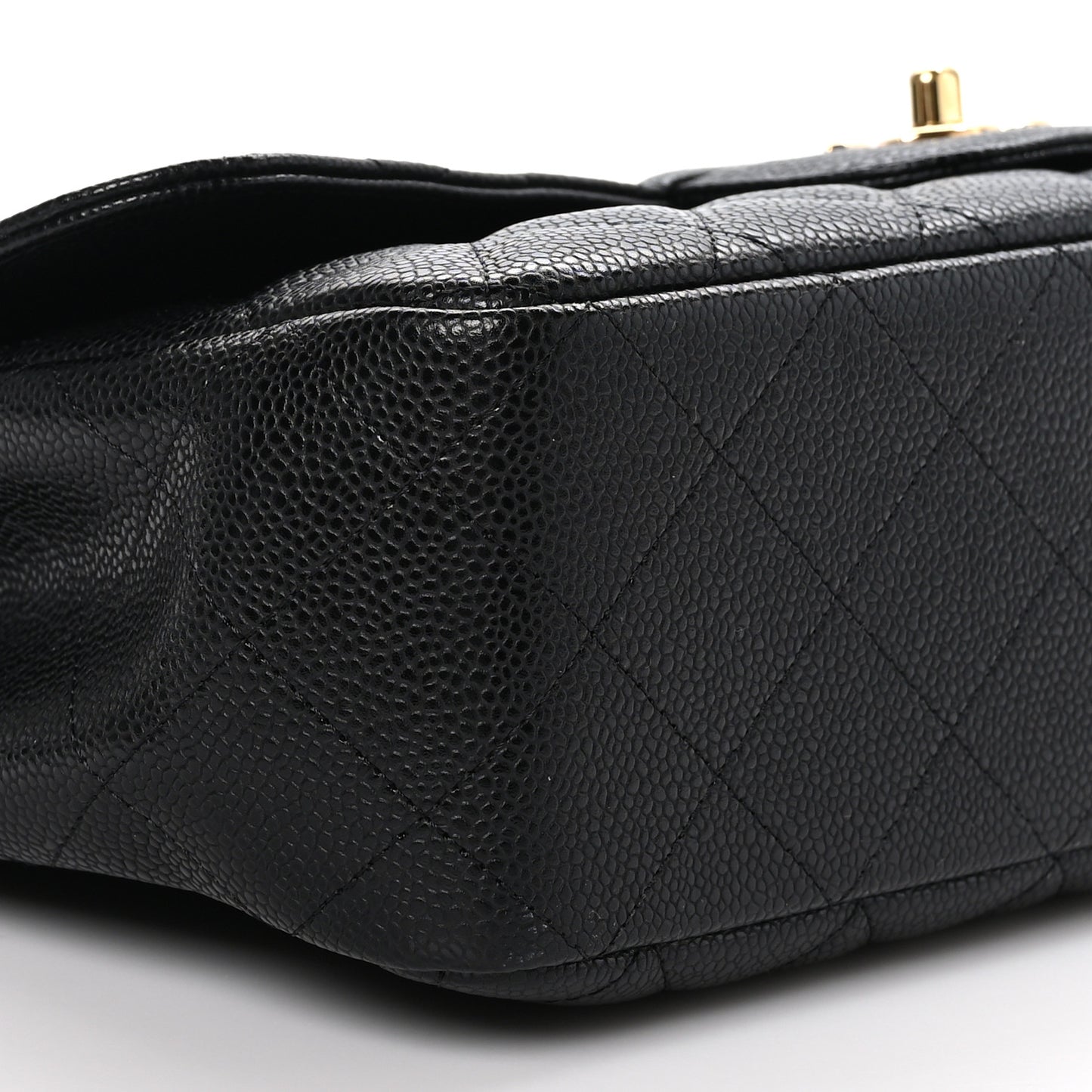 Caviar Quilted Jumbo Single Flap Black