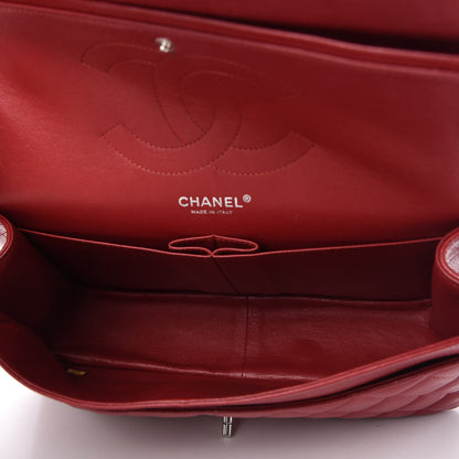 Chanel Caviar Quilted Jumbo Double Flap Red 5 of 10