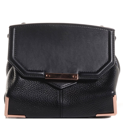 Alexander Wang Calfskin Small Marion Soft Black with Rose Gold Hardware 1 of 6