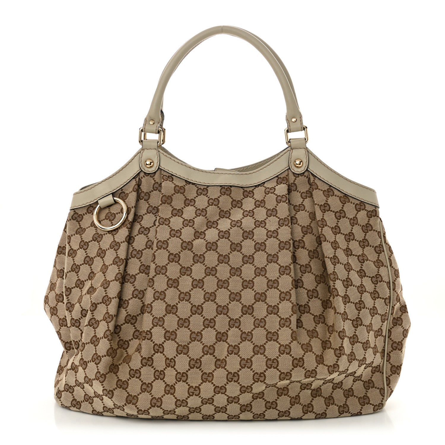 Gucci Monogram Large Sukey Tote Off White 1 of 15