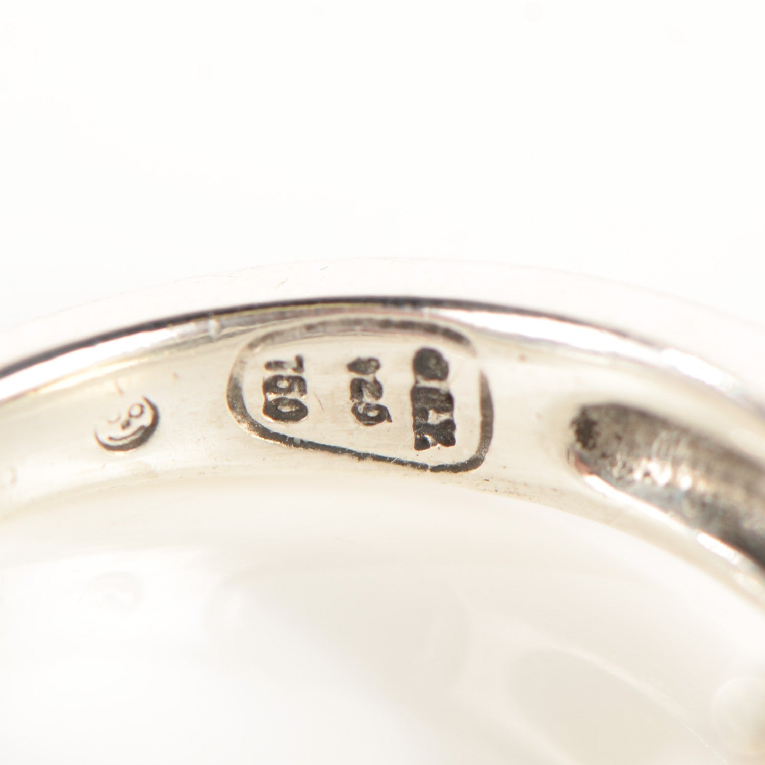 David Yurman Sterling Silver 18K Yellow Gold Citrine 8mm Ring 54.5 7 4 of 4
