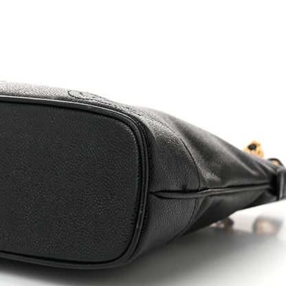 Chanel Caviar CC Shoulder Bag Black 10 of 11