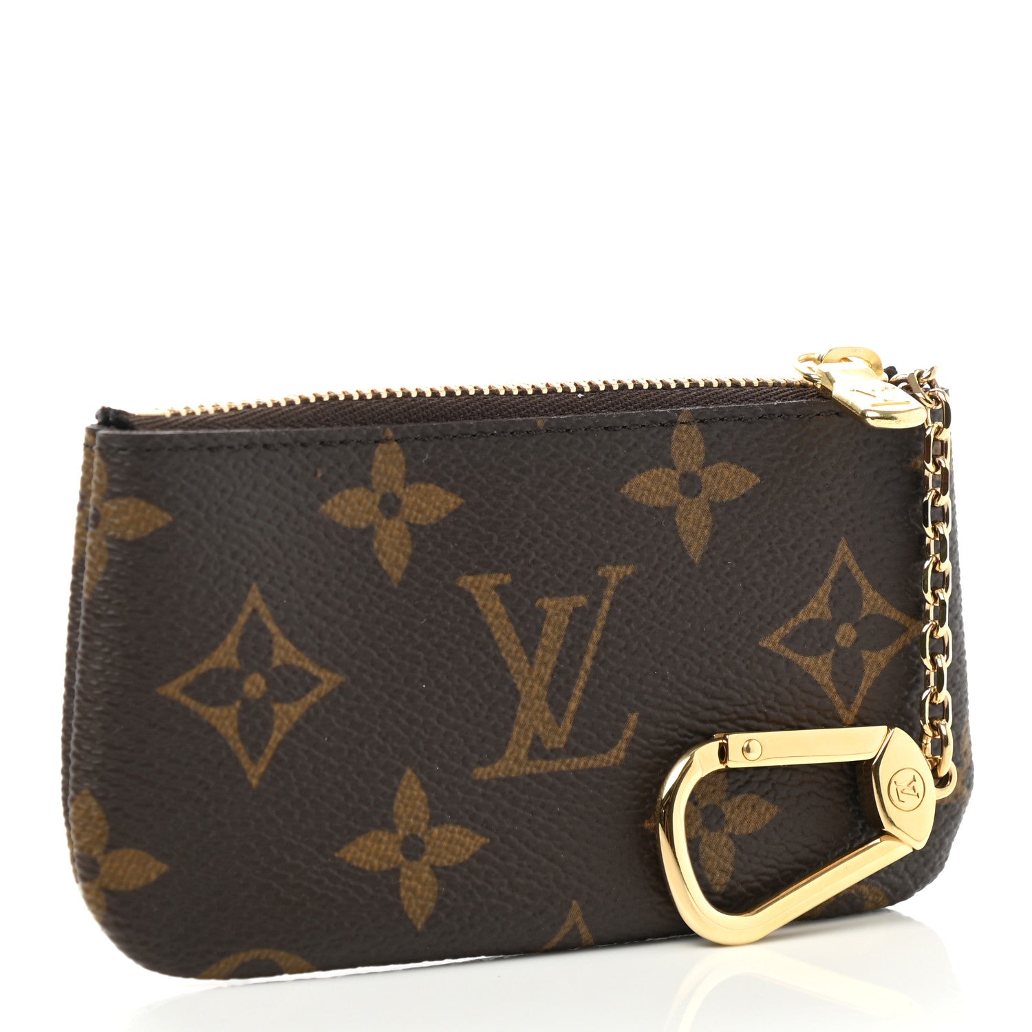 Louis Vuitton Monogram 2022 Christmas Animation Paris Key Pouch Pink 4 of 7
