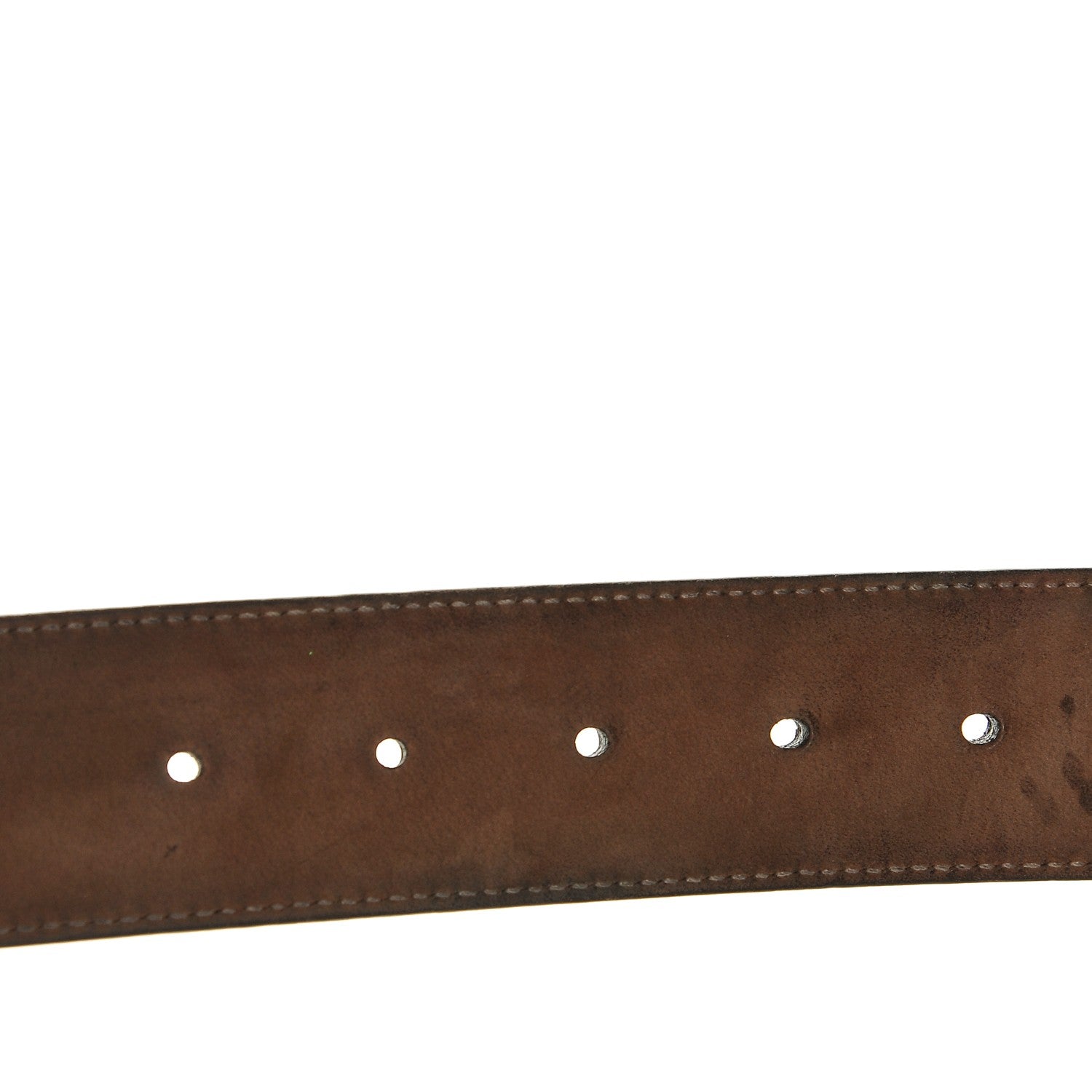 Gucci Guccissima Signature Interlocking G 40mm Belt 85 34 Black 4 of 6
