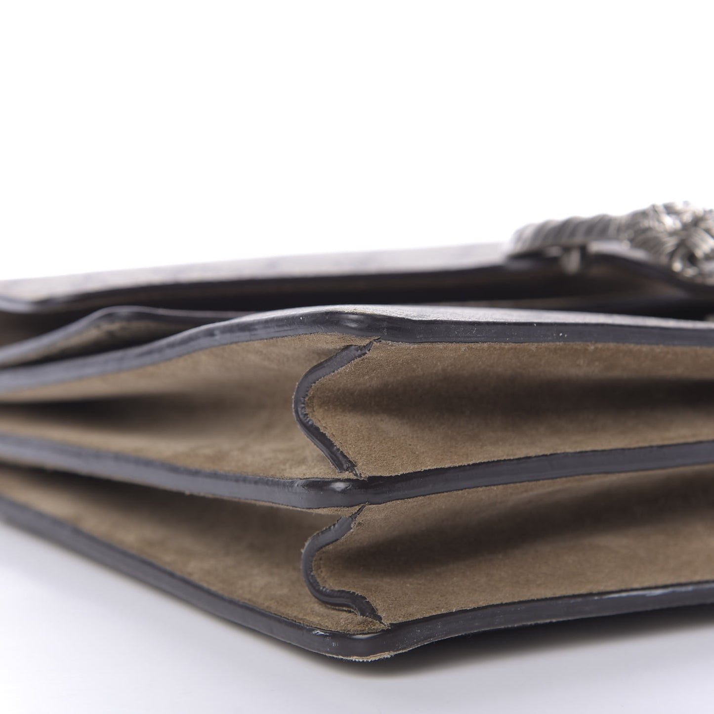 GG Supreme Monogram Medium Dionysus Shoulder Bag Taupe