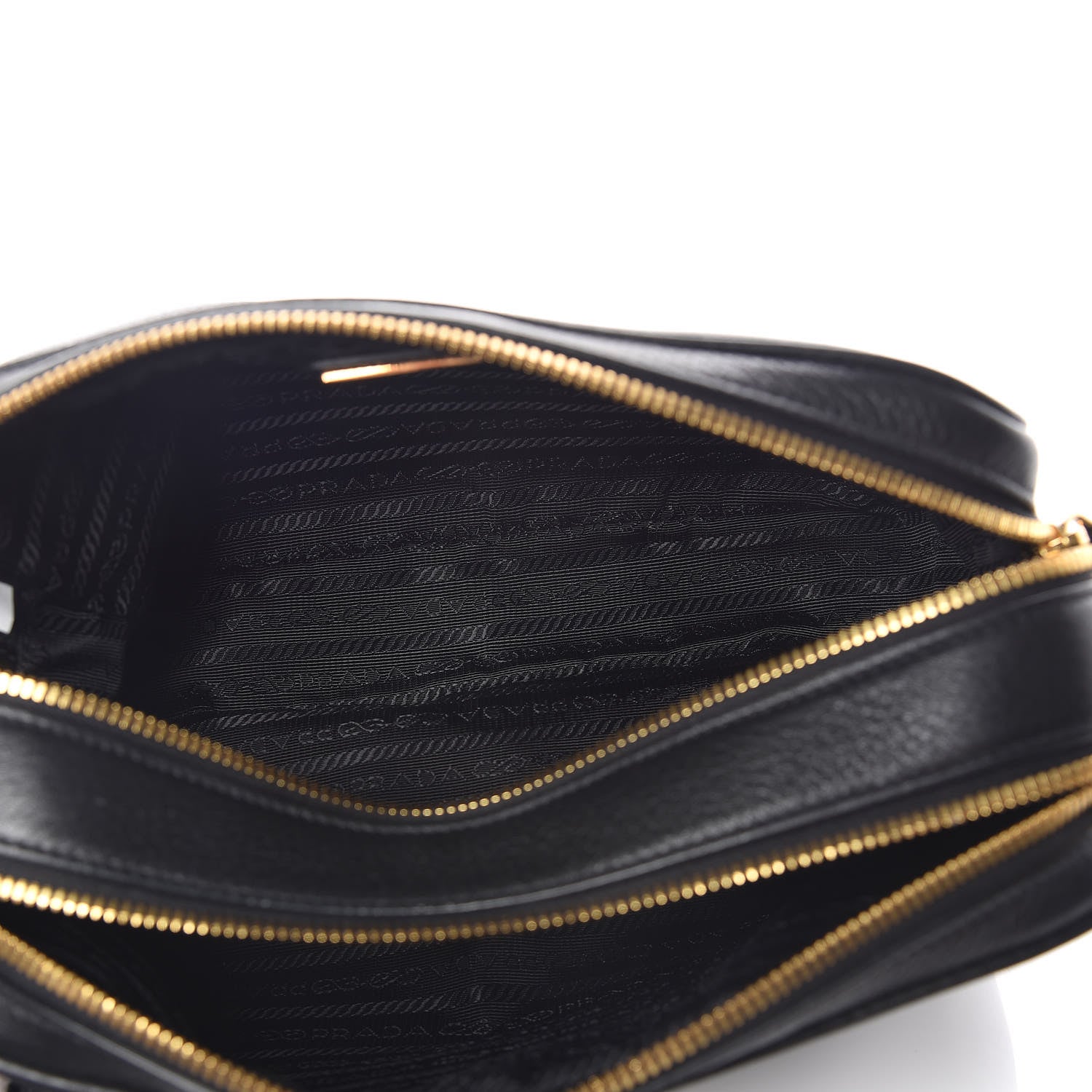 Prada Vitello Phenix Camera Bag Black 7 of 10