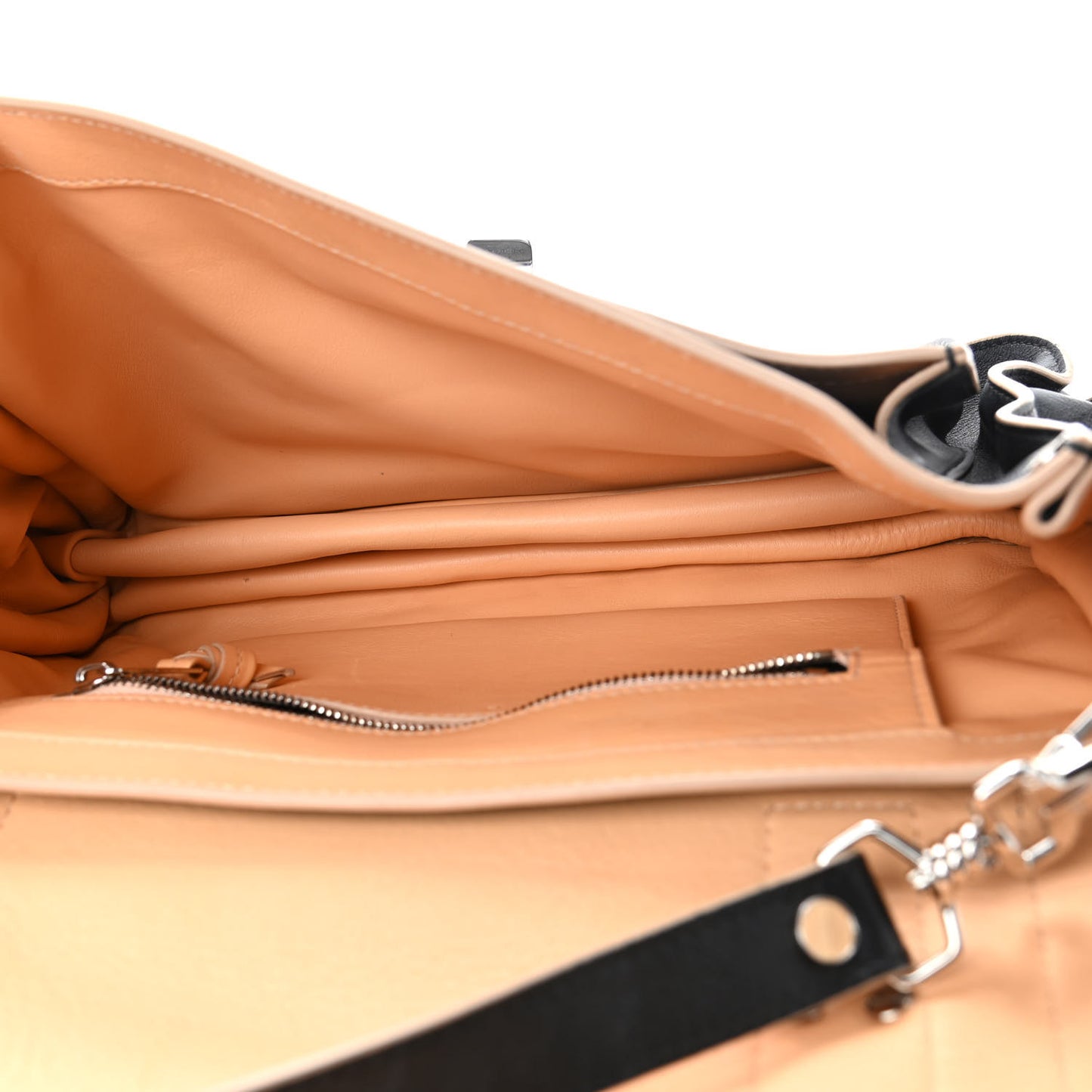 Lambskin 2 Tone Medium PS1 Satchel Black Sorbet
