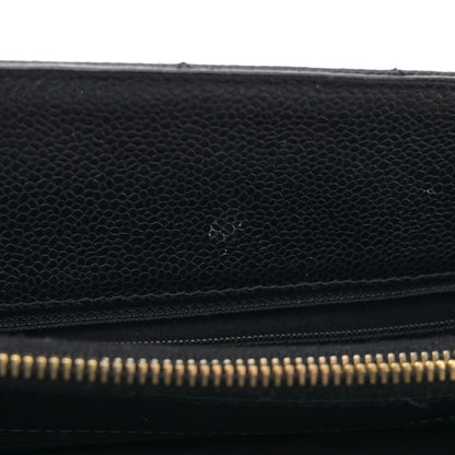 Chanel Caviar Quilted Grand Shopping Tote GST Black 11 of 17