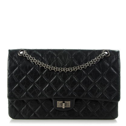Chanel Aged Calfskin Quilted 2.55 Reissue 226 Flap Black 1 of 7
