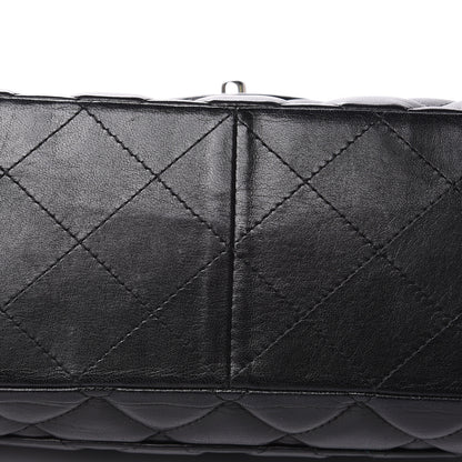Chanel Lambskin Quilted Jumbo Single Flap Black 11 of 17