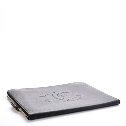 Chanel Caviar Timeless CC Portfolio Black 4 of 8