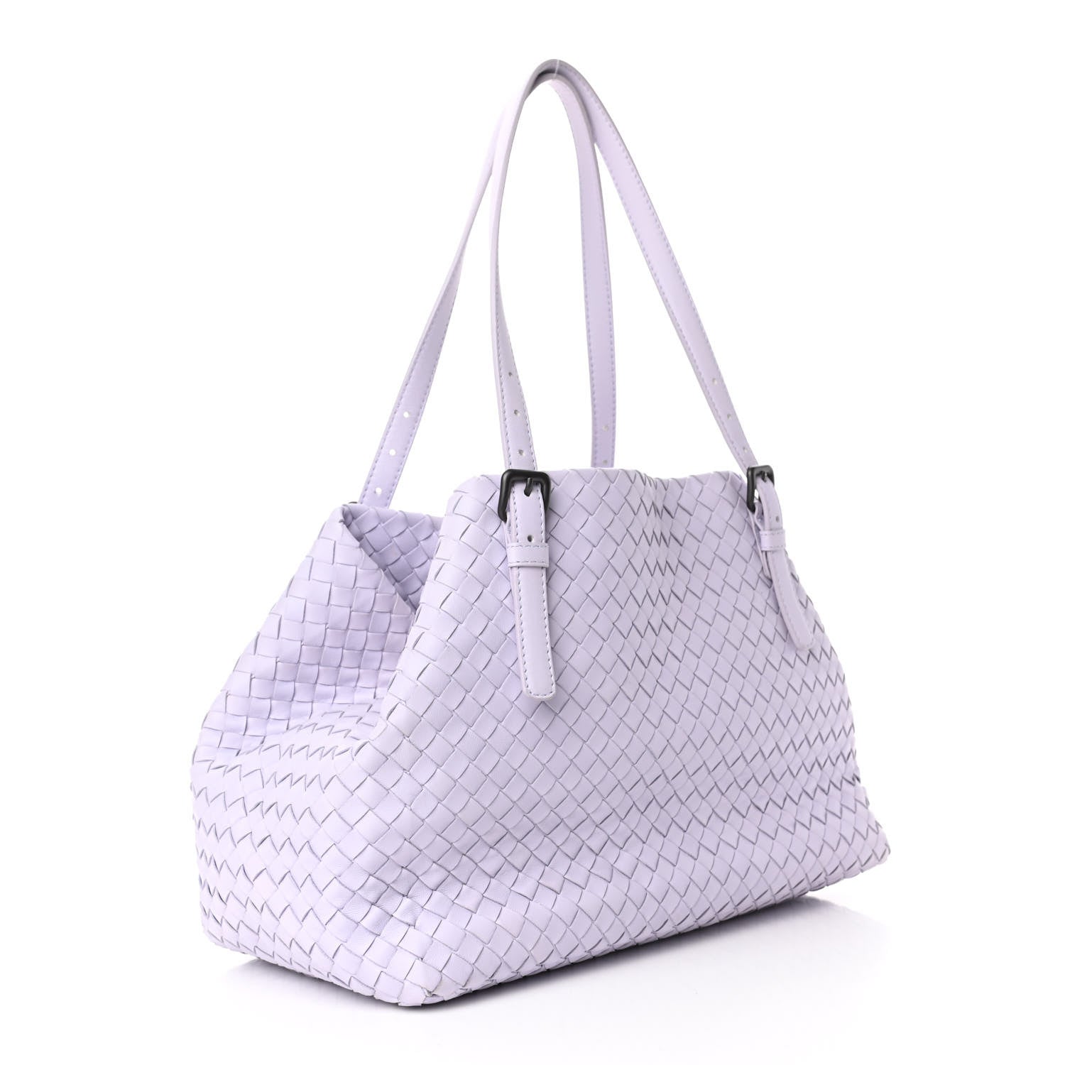 Bottega Veneta Nappa Intrecciato Medium Seamless Tote Oyster Lilac 2 of 5