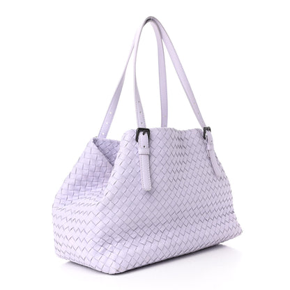 Bottega Veneta Nappa Intrecciato Medium Seamless Tote Oyster Lilac 2 of 5