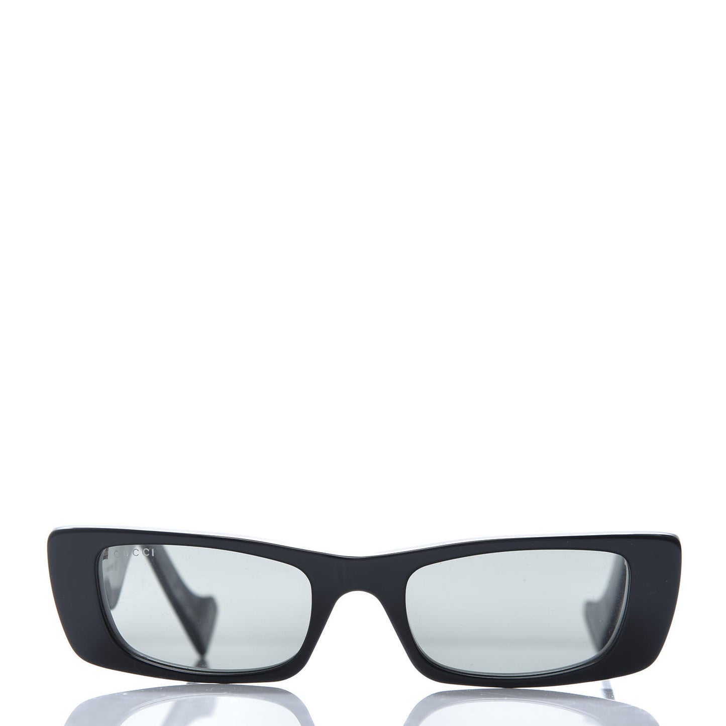 Acetate Rectangular Sunglasses GG0516S Black