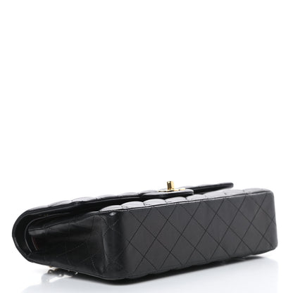 Chanel Lambskin Quilted Medium Double Flap Black 4 of 17