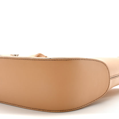Salvatore Ferragamo Soft Calfskin Gancini Hobo Beige 9 of 9