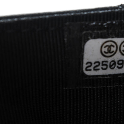 Chanel Lambskin Quilted Wallet On Chain WOC Black 8 of 8