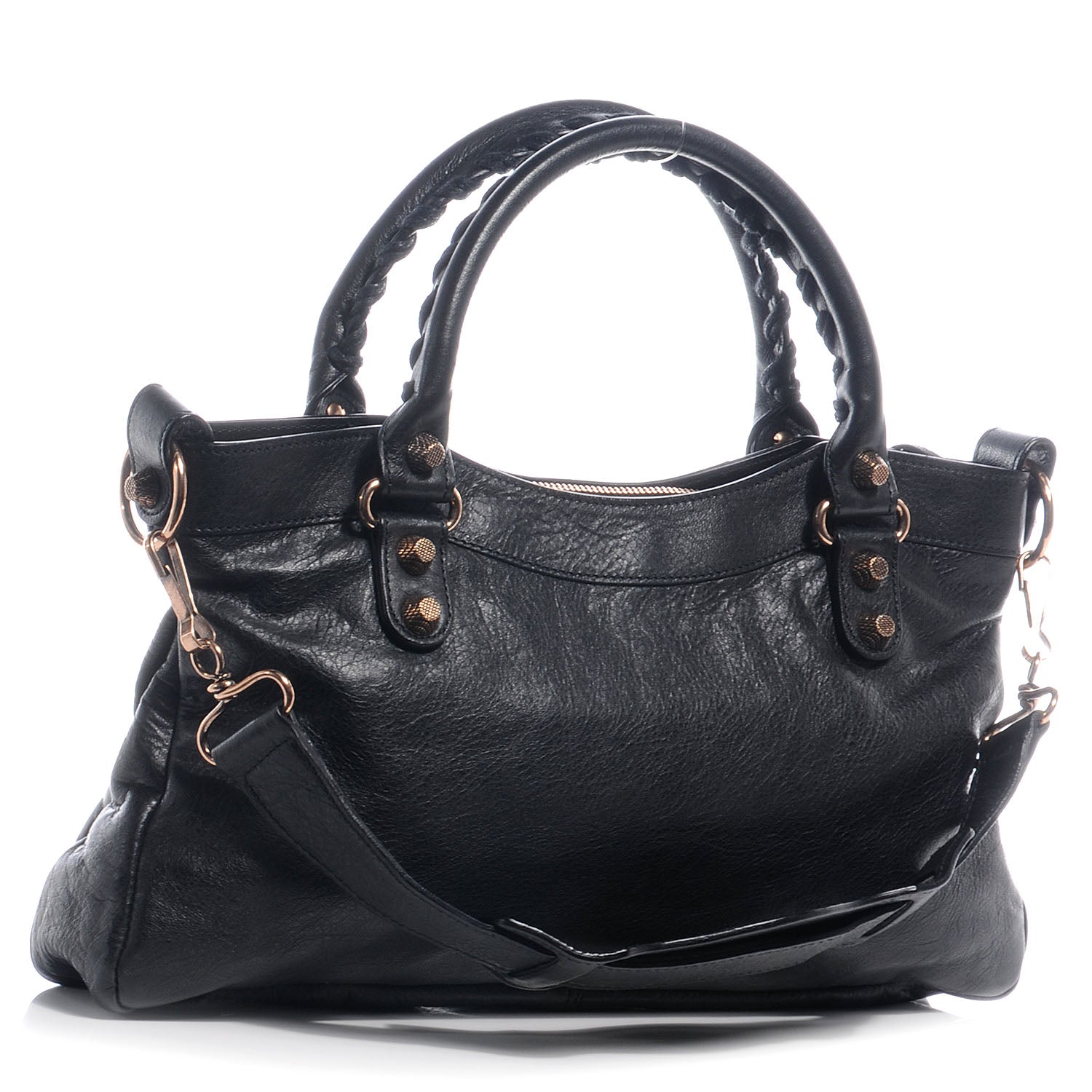 Balenciaga Agneau Giant 12 Rose Gold Hardware First Black 3 of 11
