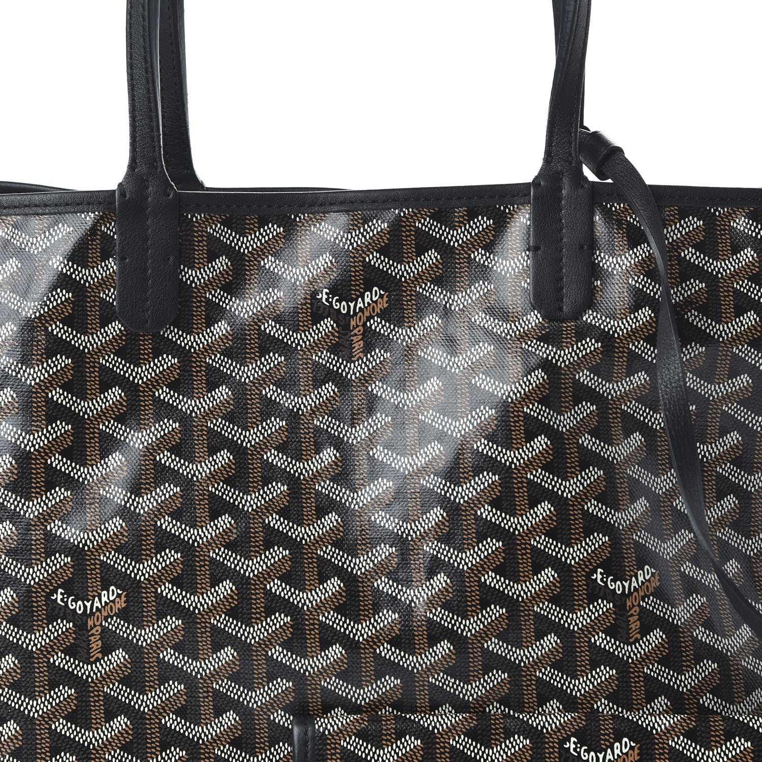 Goyard Goyardine Saint Louis PM Black 8 of 8