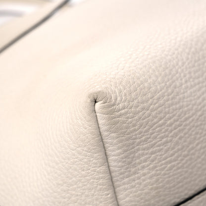 Prada Vitello Daino Shoulder Bag White 9 of 16