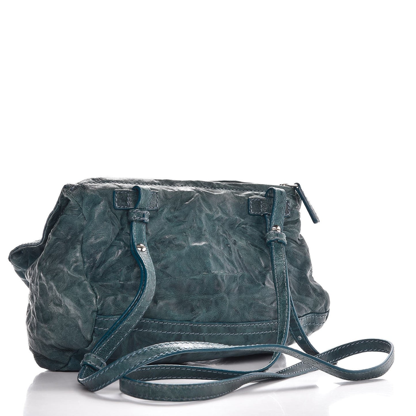 Tumbled Sheepskin Mini Pandora Mineral Blue