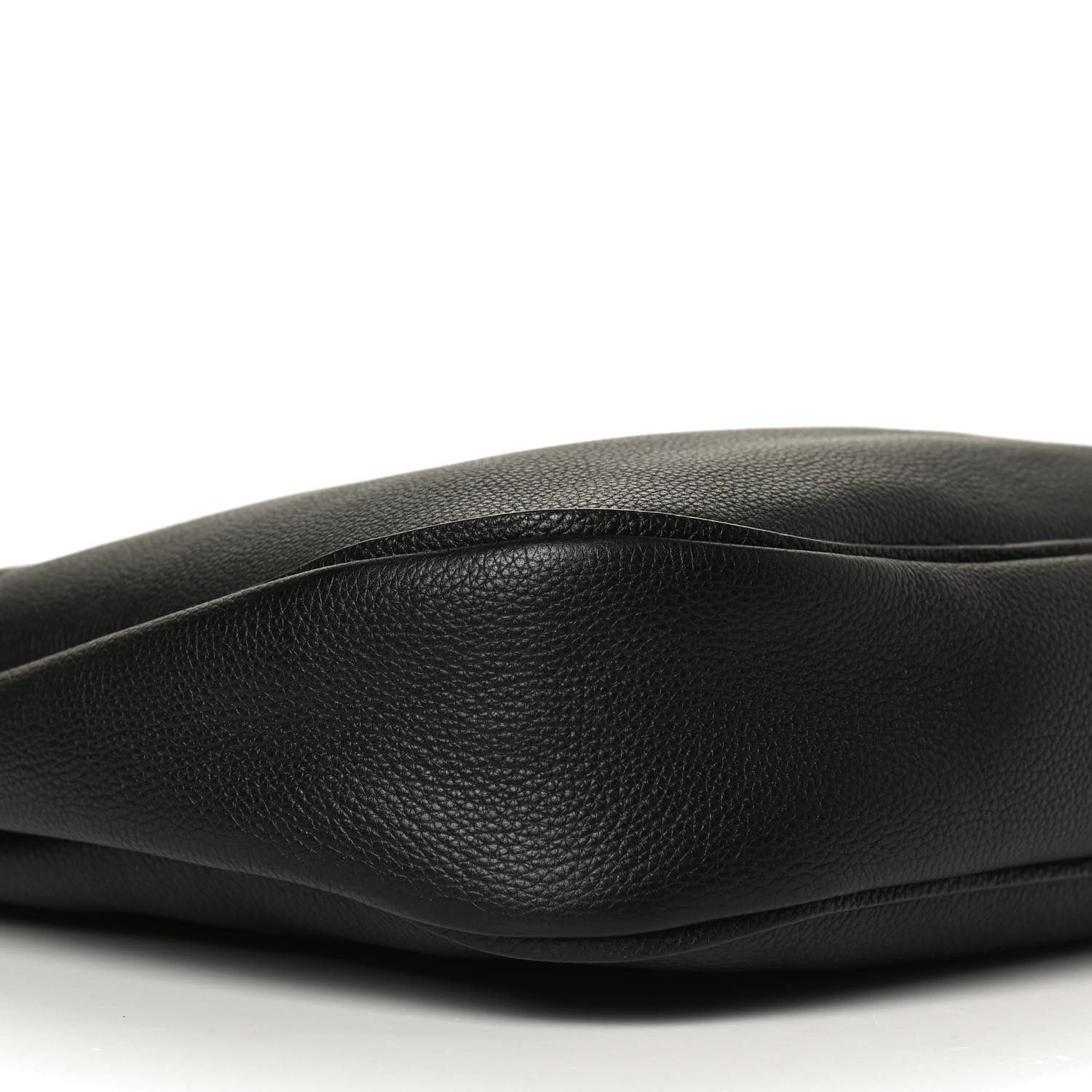 Salvatore Ferragamo Calfskin Reverse Hobo Black 9 of 12