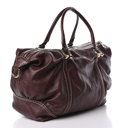 Gucci Calfskin Horsebit Medium Nail Boston Brown 3 of 15