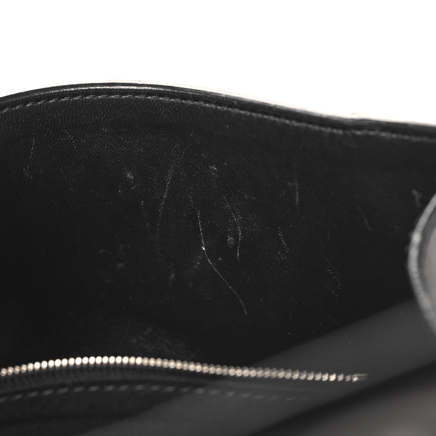 Balenciaga Box Calfskin Graffiti Logo Hourglass Top Handle Bag XS Black Silver 13 of 13